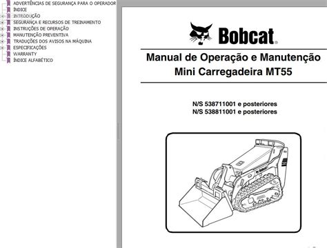 bobcat mt55 skid steer loader specs|bobcat mt55 owners manual.